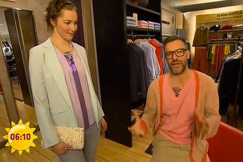 Pastelltrend Frühstücksfernsehen