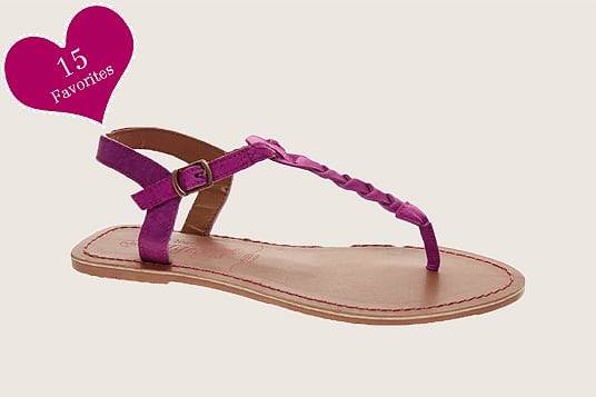Flache Riemchensandalen 15 Favorites