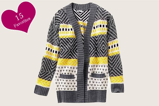 15 Favorites Gemusterte Cardigans