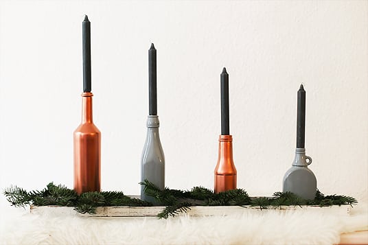 Upcycling DIY Adventskranz 4