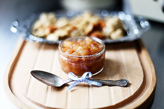 Kaiserschmarrn ohne Rosinenmit Apfelkompott 2