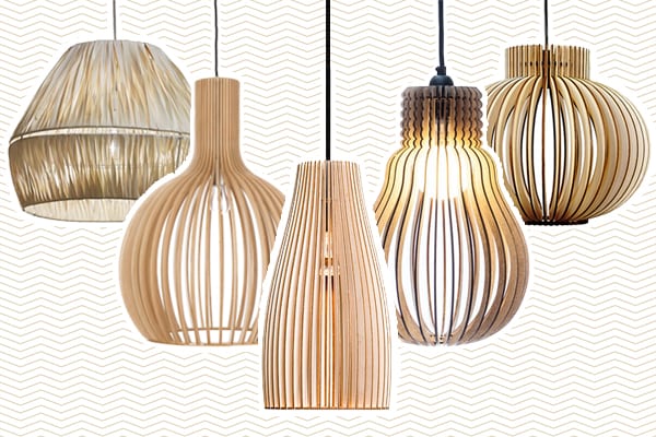 Lampen aus Holz