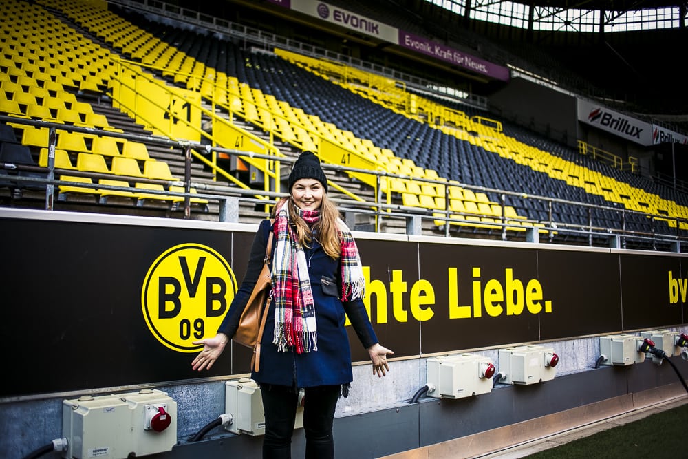 Private BVB Stadiontour im Signal Iduna Park in Dortmund 