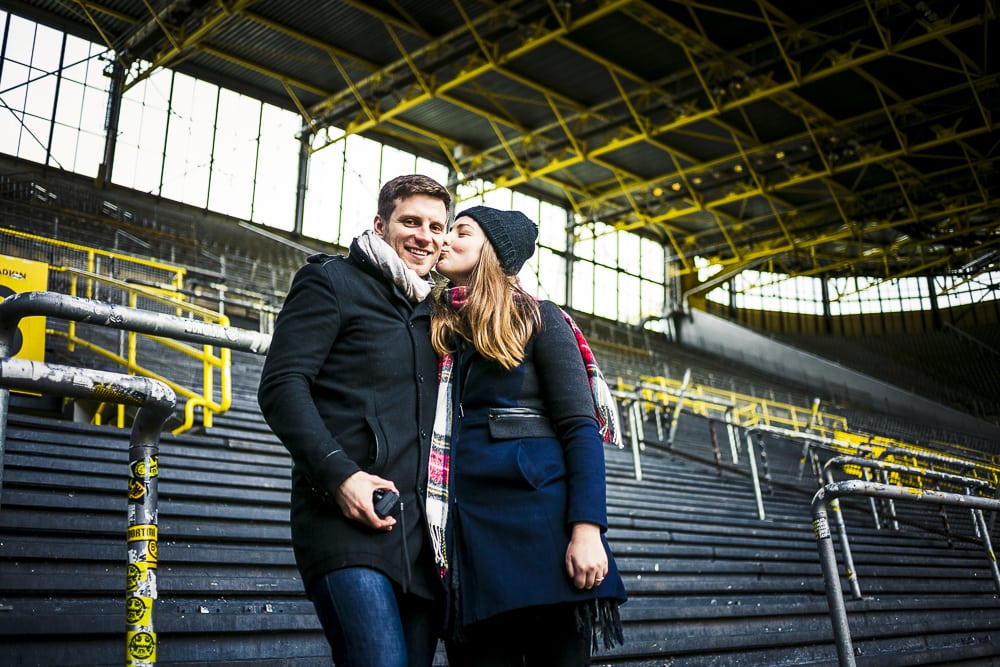 Private BVB Stadiontour im Signal Iduna Park in Dortmund