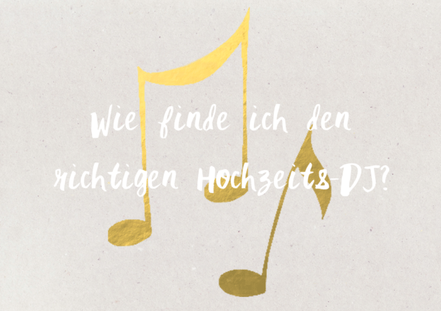 Wie finde ich den richtigen Hochzeits-DJ?