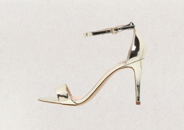 Brautschuhe Gold