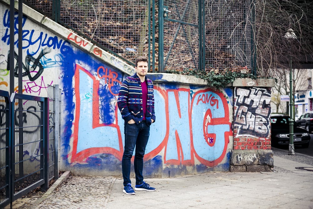 Cardigan Männer Norwegermuster 