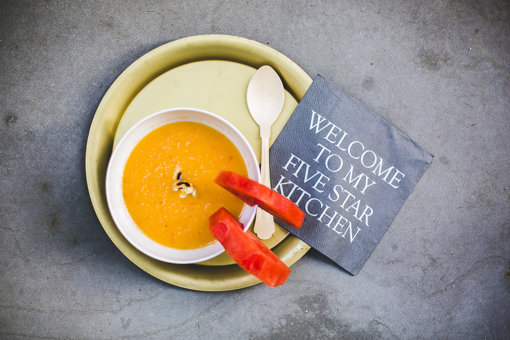 vegane Wassermelonensuppe Rezept