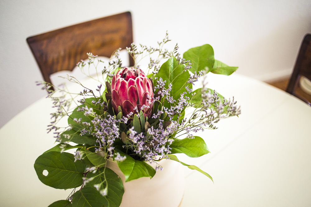Blumenvase Kork