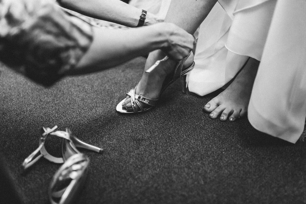 Schuhe Braut
