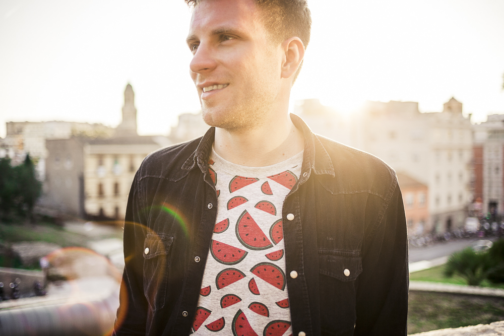 Männer T-Shirt Wassermelone