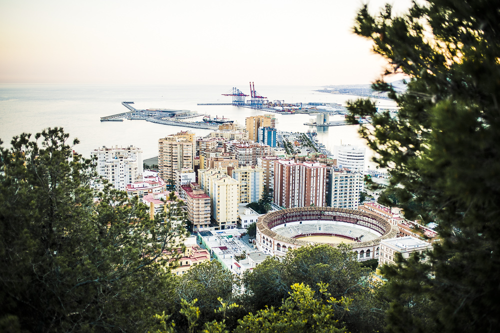 Málaga Aussicht