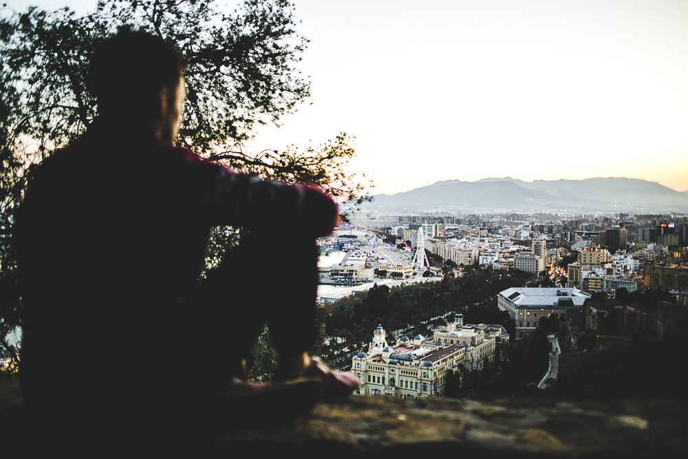 Málaga Aussicht