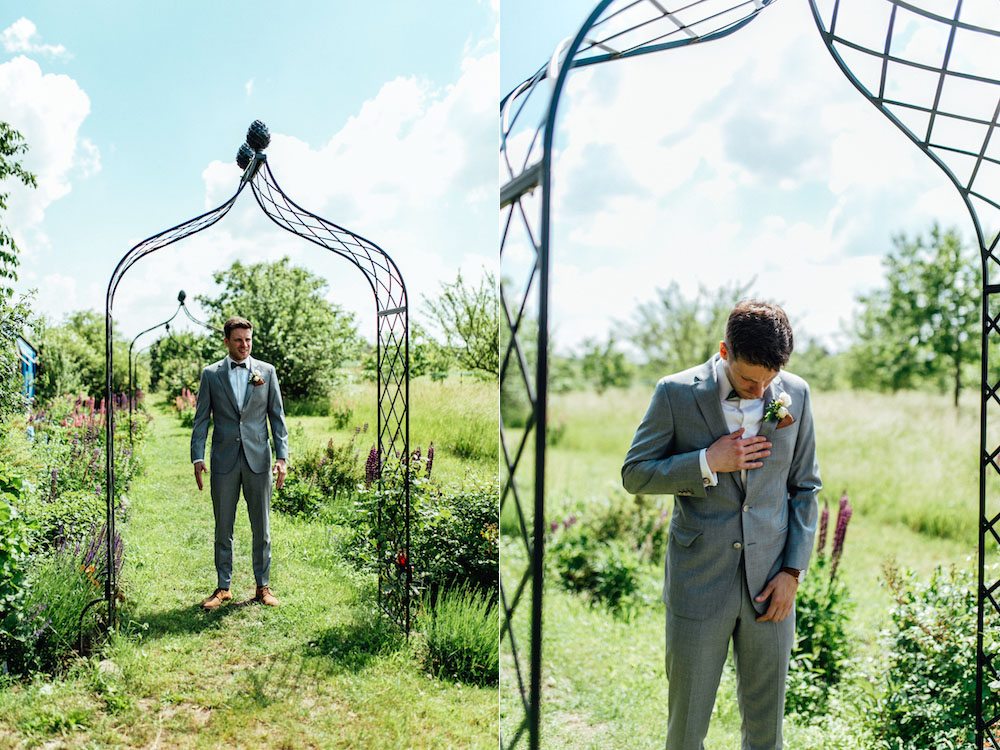First Look Hochzeit