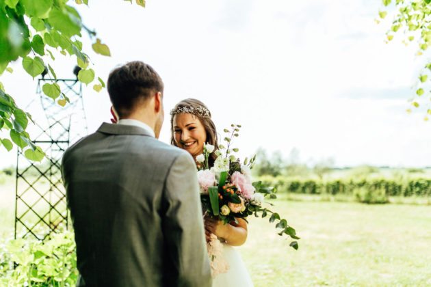 First Look Hochzeit