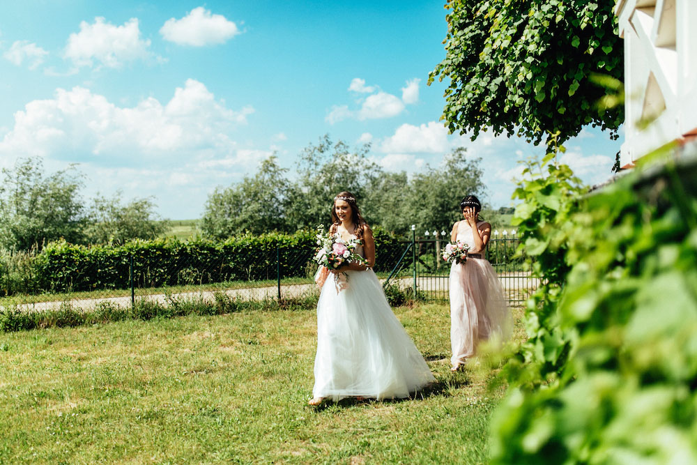 First Look Hochzeit
