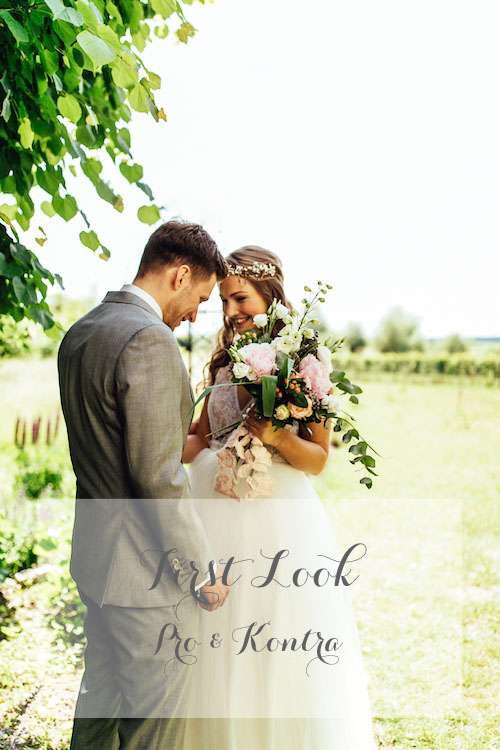 First Look Hochzeit Pro und Kontra