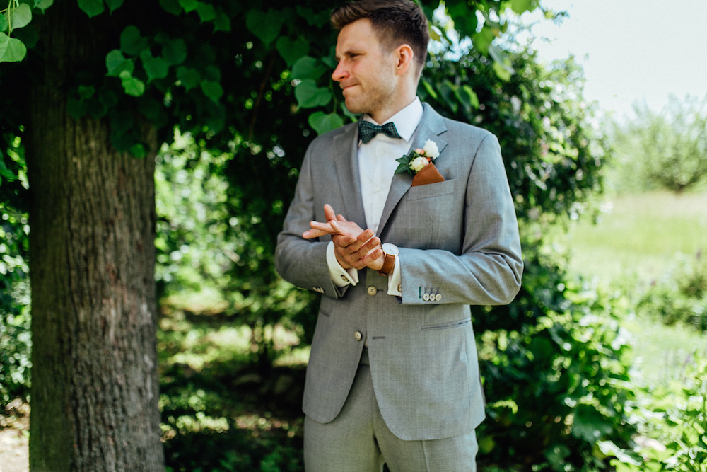 First Look Hochzeit