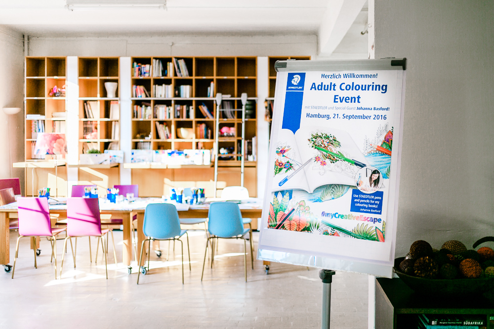 Bloggerevent Staedtler Johanna Basford