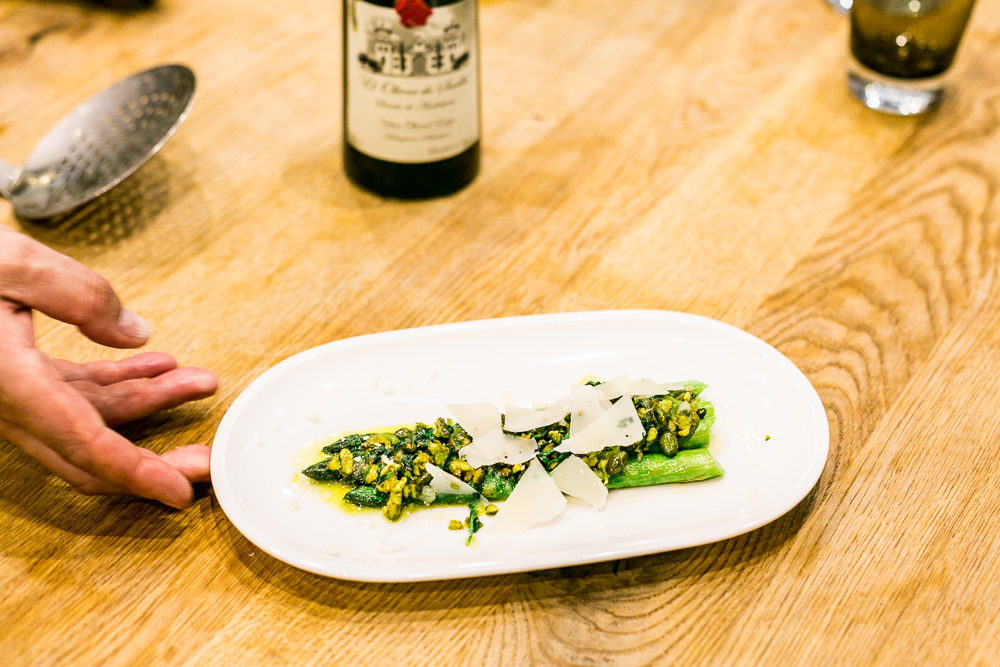 Grüner Spargel Tapenade