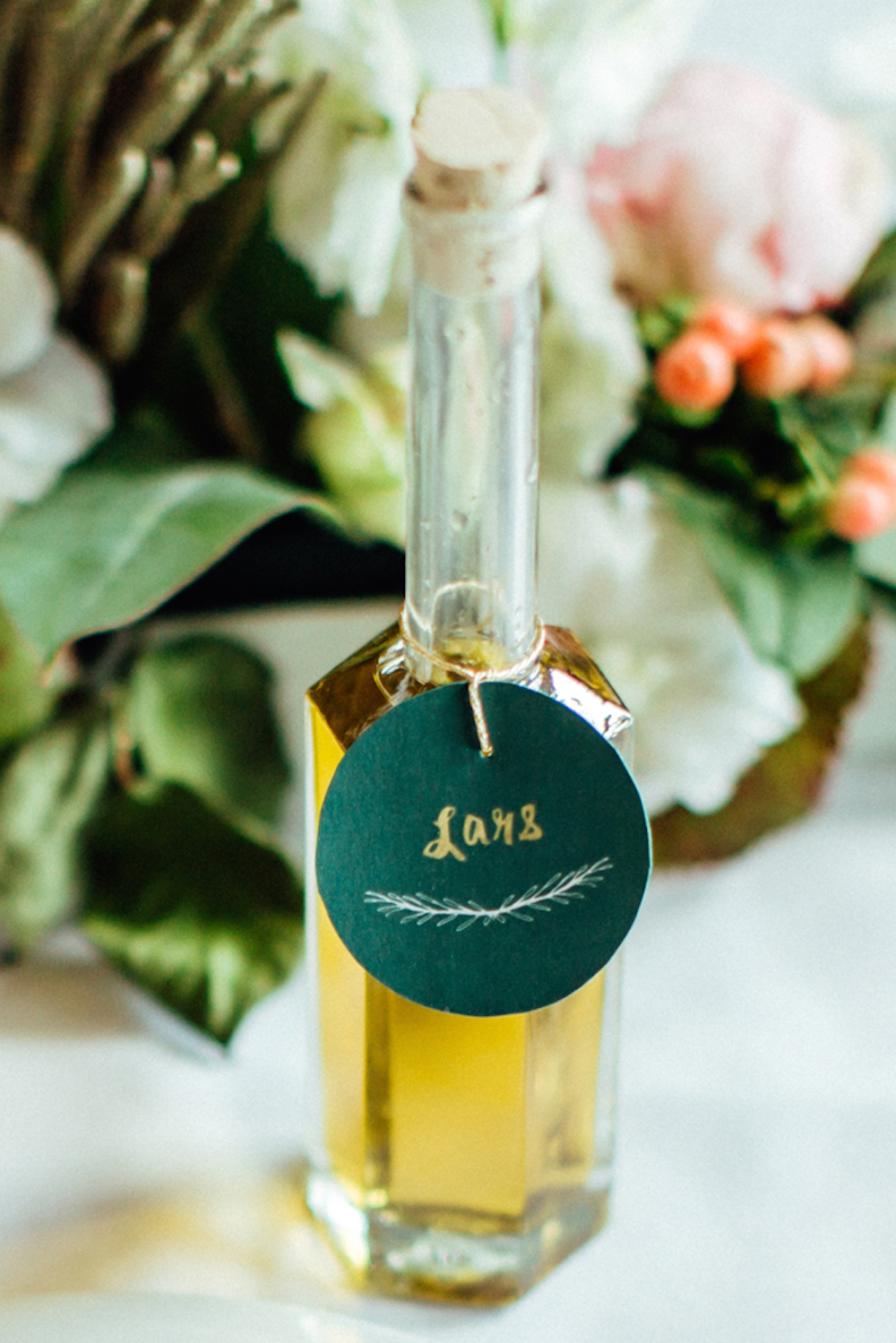 DIY Gastgeschenk Olivenöl