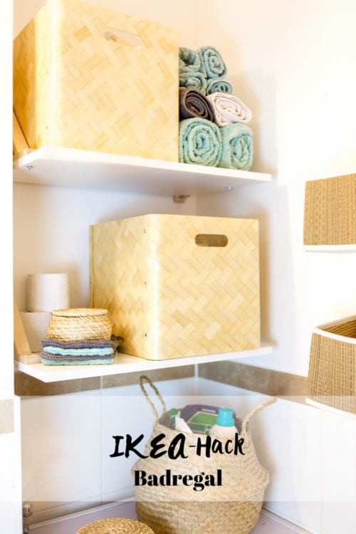 Stauraum für ein kleines Badezimmer – Wir zeigen euch unser neues Bad