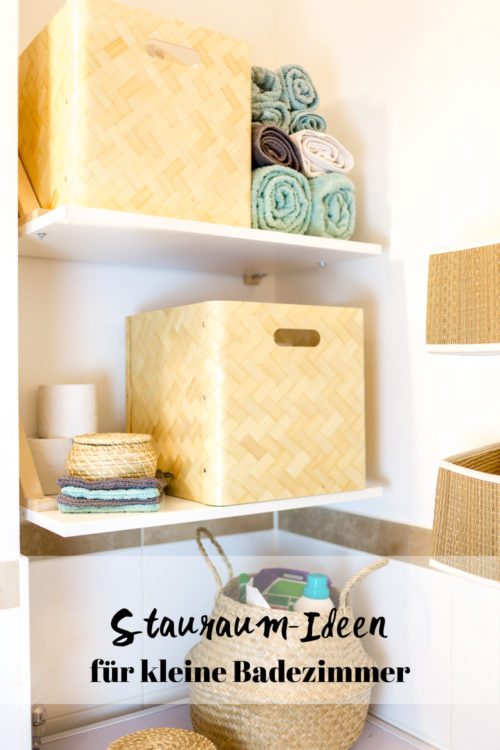Stauraum für ein kleines Badezimmer – Wir zeigen euch unser neues Bad