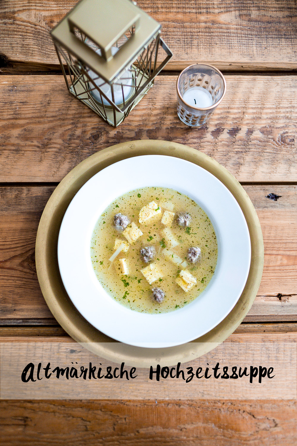 Altmärkische Hochzeitssuppe Rezept