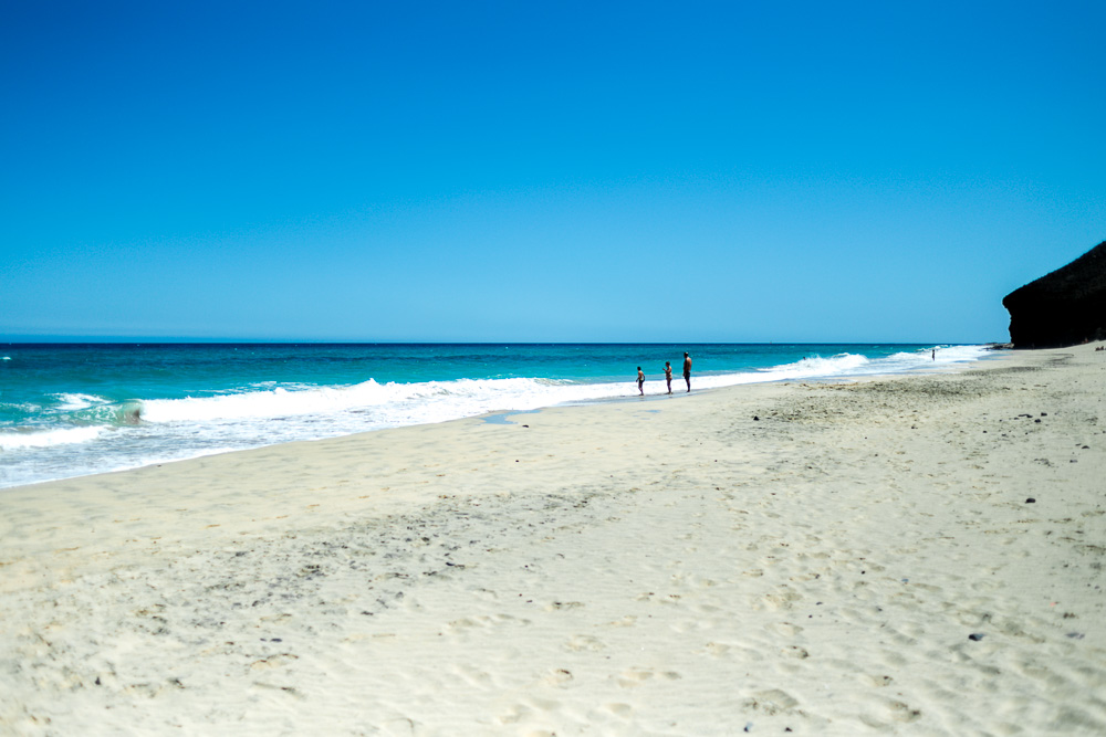 Fuerteventura Inselrundfahrt mit dem Mietwagen Strand