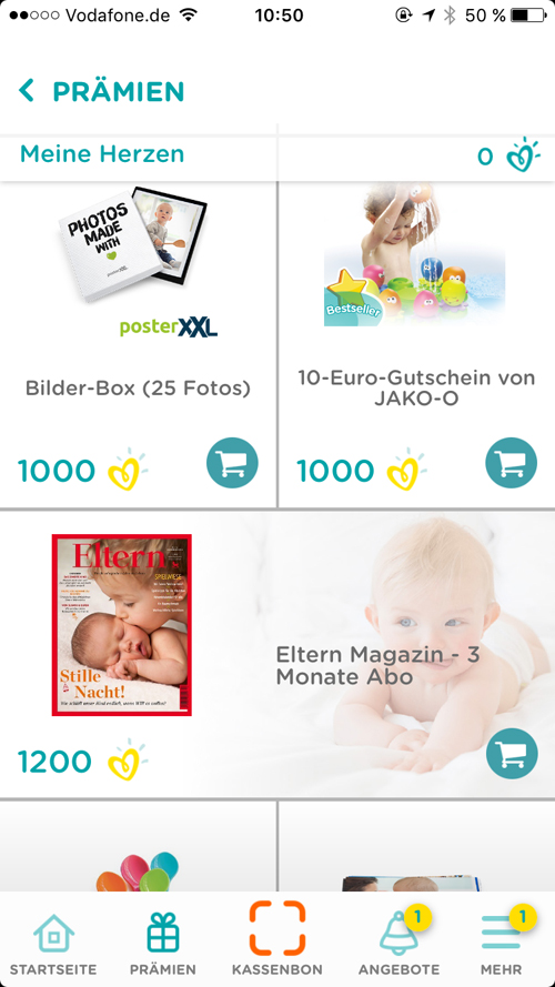 Pampers UNICEF Pampers Club App 1