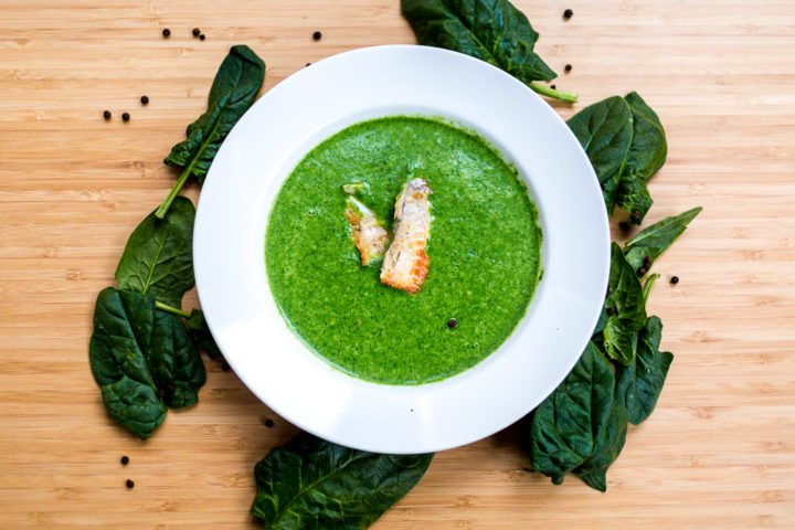 Spinatsuppe mit Seelachs – The Kaisers