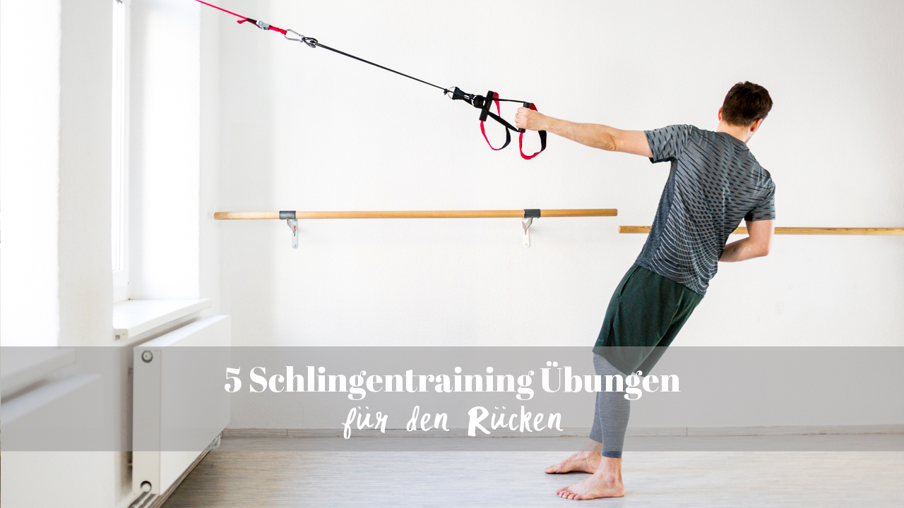 Schlingentraining Übungen Rücken Pin