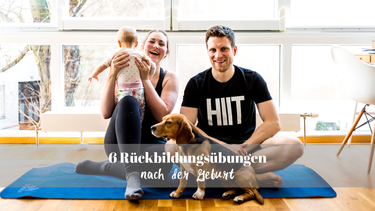 6 Rückbildungsübungen nach der Geburt ohne Hilfsmittel für zu Hause