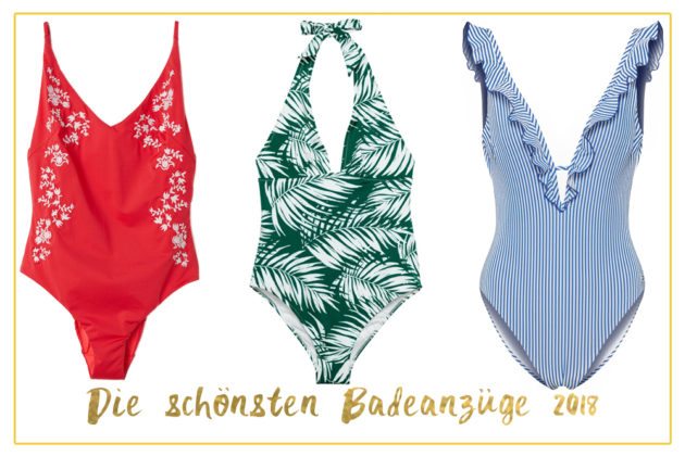 Die schoensten Badeanzuege 2018