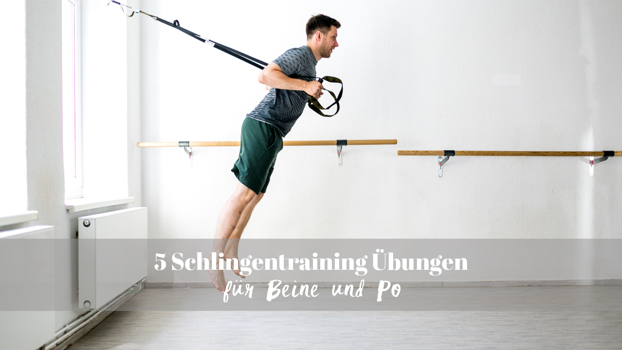 Beintraining mit dem Schlingentrainer