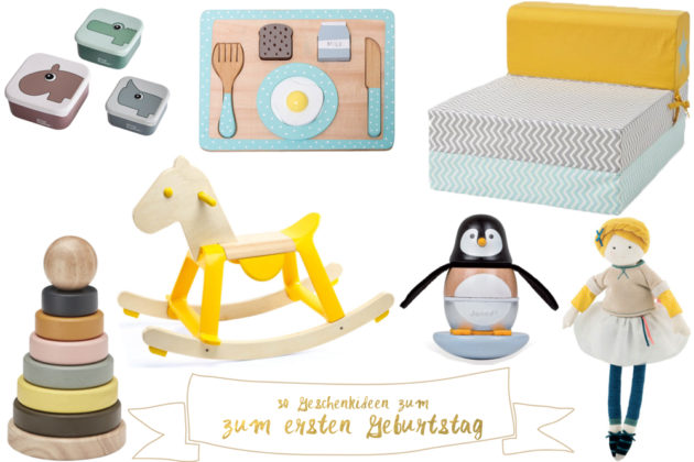Geschenkideen zum ersten Geburtstag