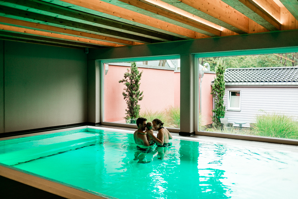 Mit Kleinkind auf Rügen Regenbogen Ferienanlage Göhren Ostsee Erfahrungen Wellnessbereich Silenciospa