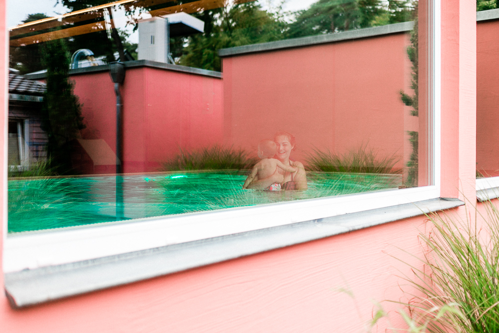 Mit Kleinkind auf Rügen Regenbogen Ferienanlage Göhren Ostsee Erfahrungen Wellnessbereich Silenciospa