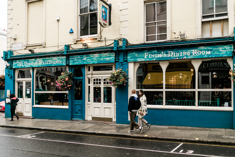 London mit Kleinkind Notting Hill