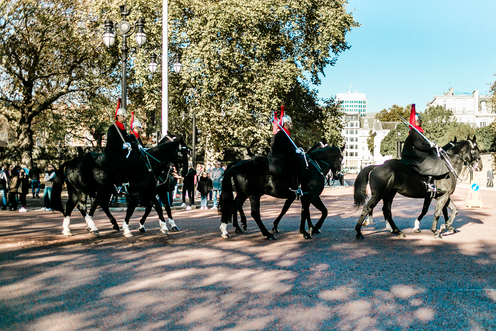 London mit Kleinkind