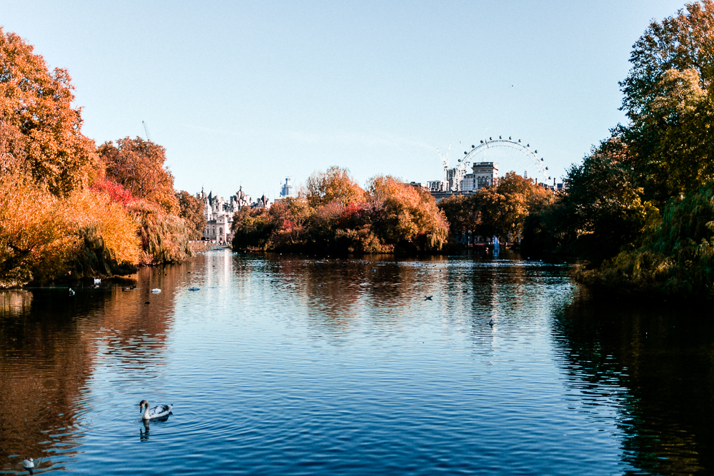 London mit Kleinkind