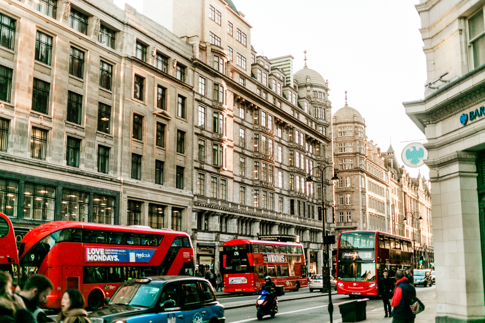 London mit Kleinkind