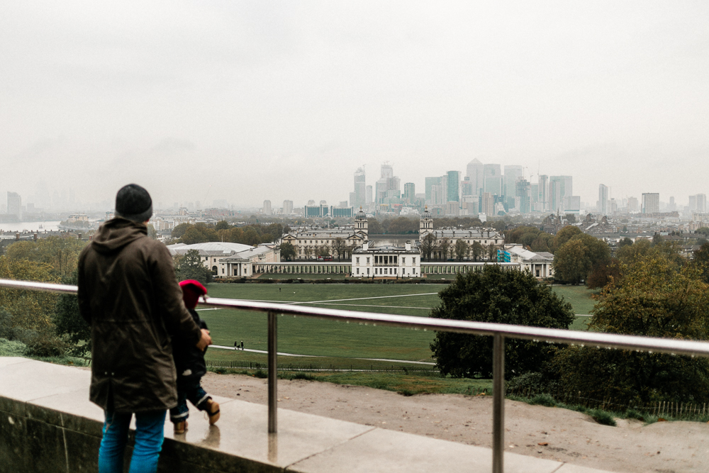 London mit Kleinkind Greenwich Park