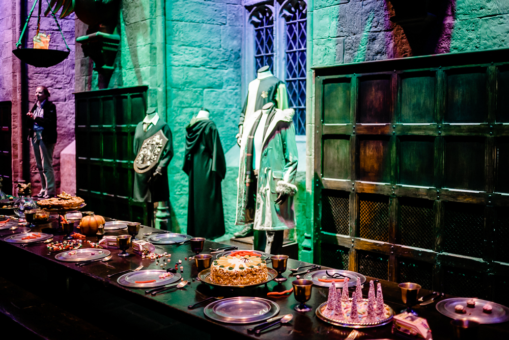 Harry Potter Studios mit Kleinkind
