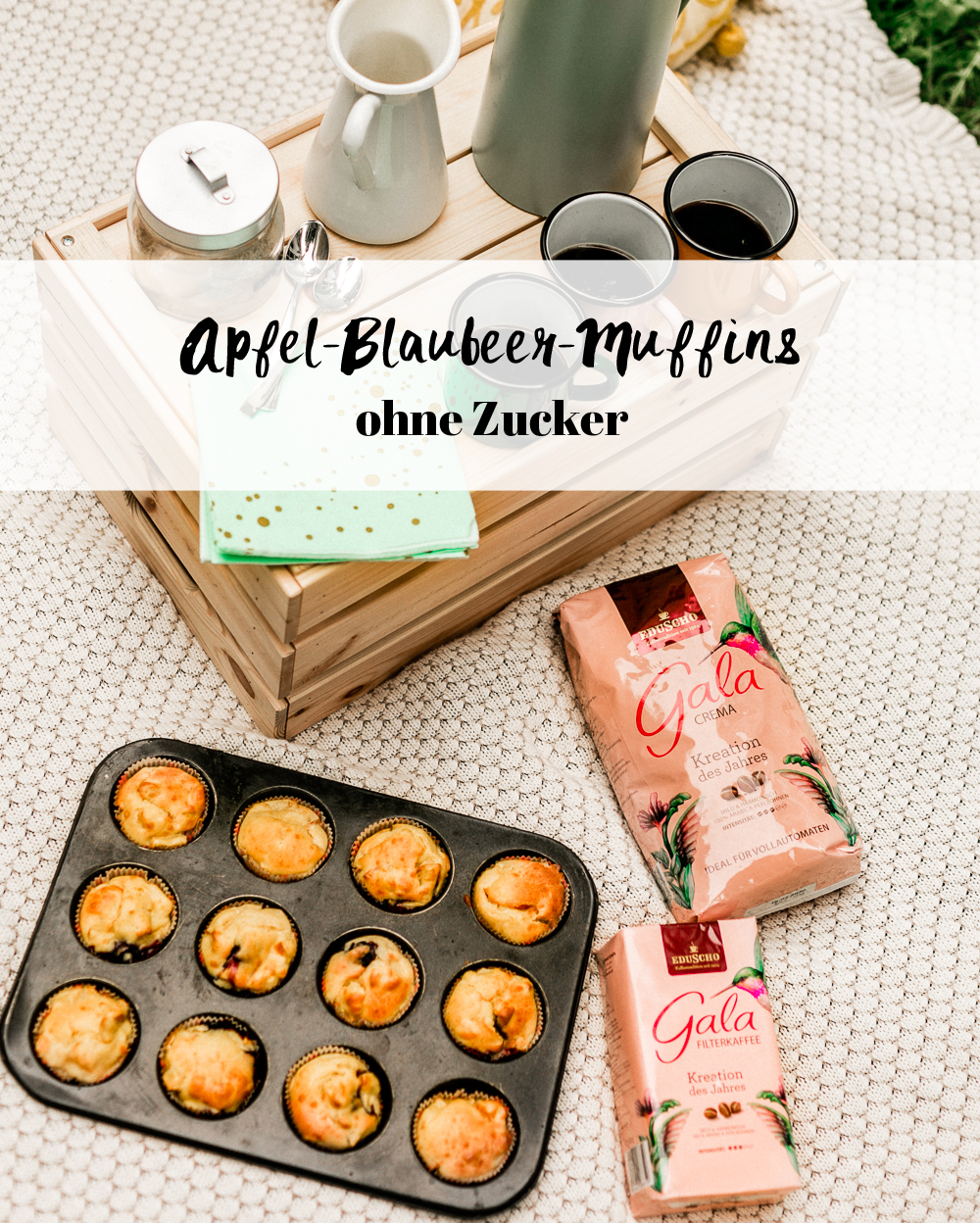 Apfel Blaubeer Muffins Gala von Eduscho Kreation des Jahres