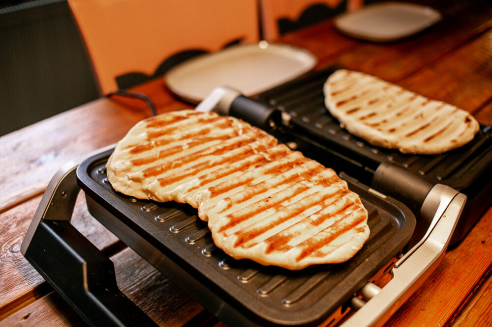 Tefal Optigrill Erfahrung Brot grillen